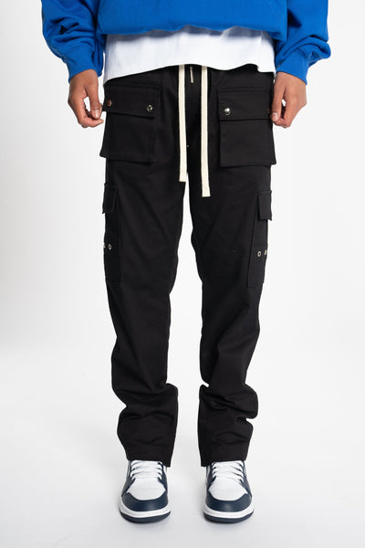 Snap cargo pants on sale mnml